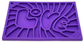 Load image into Gallery viewer, Groovy Love Design eMat Enrichment Lick Mat - small
