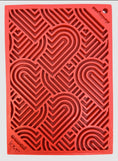 Load image into Gallery viewer, Heart Design "Love" eMat Lick Mat