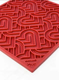 Load image into Gallery viewer, Heart Design "Love" eMat Lick Mat