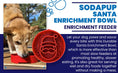 Load image into Gallery viewer, Santa Design eBowl Enrichment Slow Feeder Bowl for Dogs