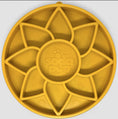 Load image into Gallery viewer, Sunflower Design eTray Enrichment Shallow Slow Feeder Dog Bowl