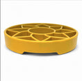 Load image into Gallery viewer, Sunflower Design eTray Enrichment Shallow Slow Feeder Dog Bowl