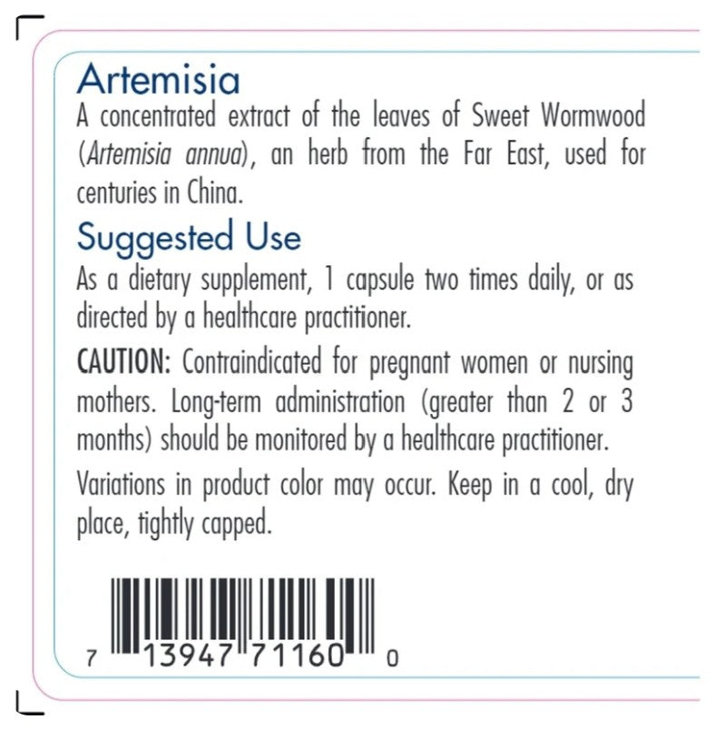 Artemisia 100 caps