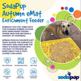 Load image into Gallery viewer, Autumn Design eMat Enrichment Lick Mat
