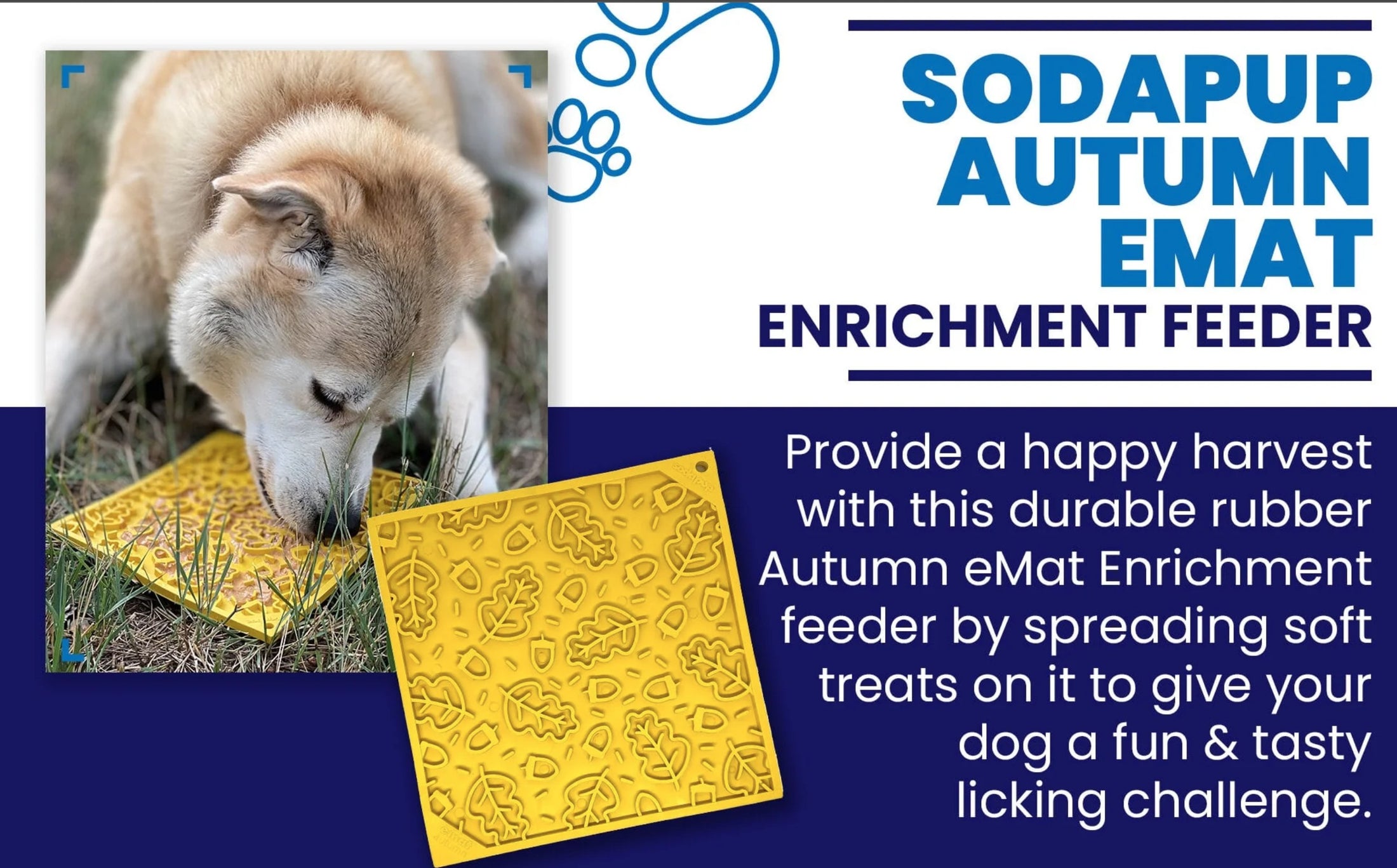 Autumn Design eMat Enrichment Lick Mat