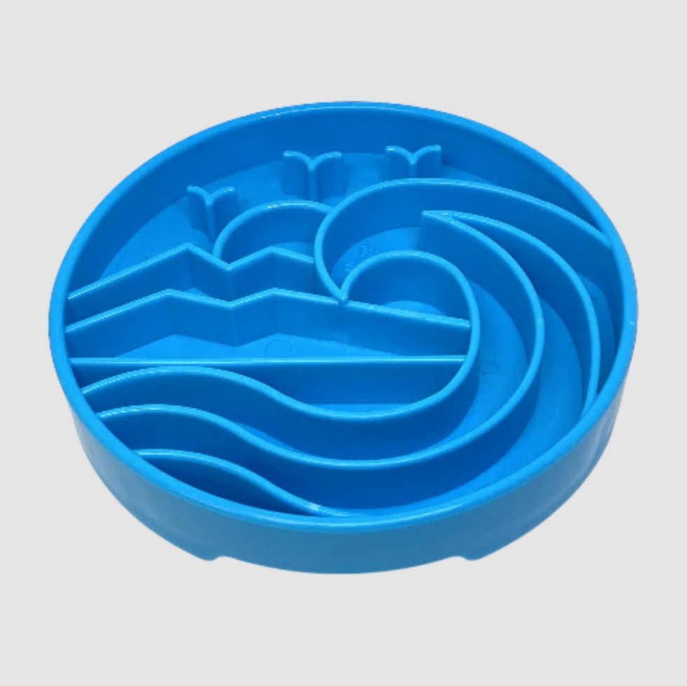 Baja Design eTray Enrichment Shallow Slow Feeder Dog Bowl