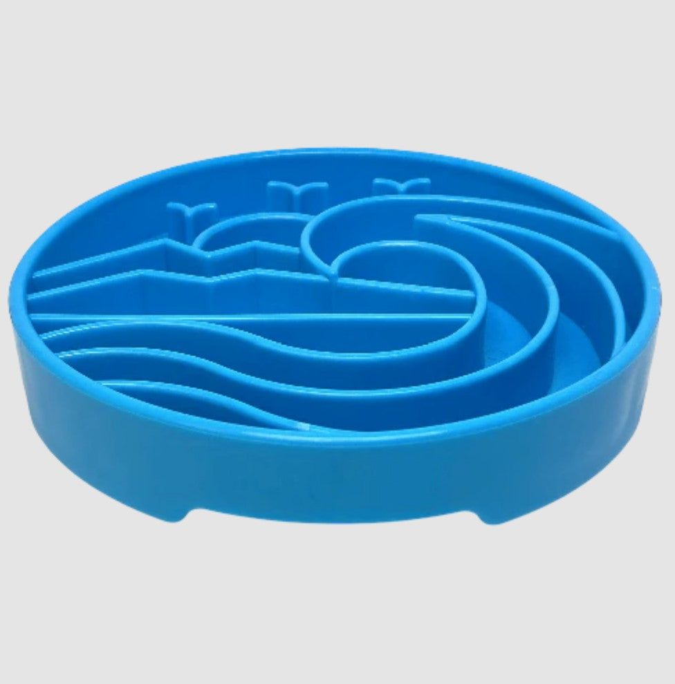 Baja Design eTray Enrichment Shallow Slow Feeder Dog Bowl