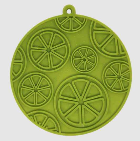 Citrus Design eMat Enrichment Lick Mat With Suction Cups