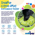 Load image into Gallery viewer, Citrus Design eMat Enrichment Lick Mat With Suction Cups
