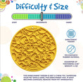 Load image into Gallery viewer, Duckies Design eMat Enrichment Lick Mat With Suction Cups
