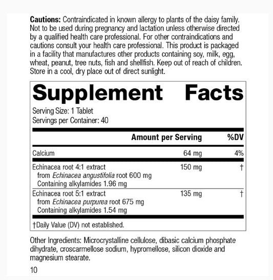 Echinacea Premium, 40 Tablets