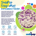 Load image into Gallery viewer, Fishy Design eMat Enrichment Lick Mat - small

