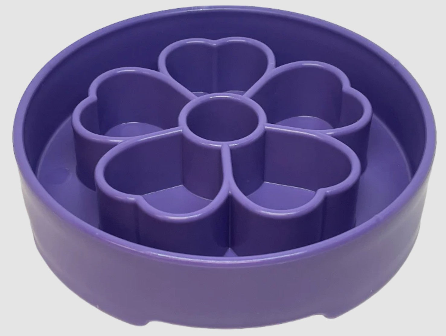 Flower Design eBowl Enrichment Slow Feeder Bowl for Dogs