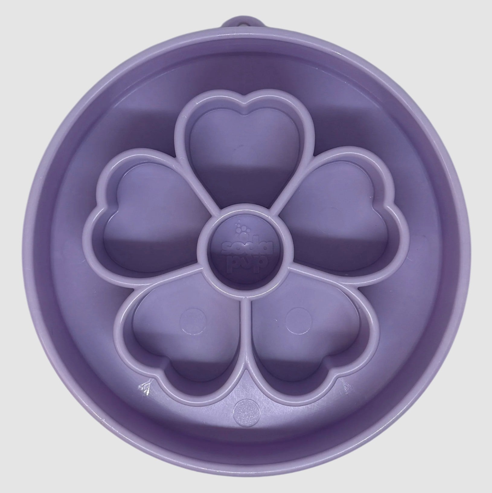 Flower Design eBowl Enrichment Slow Feeder Bowl for Dogs