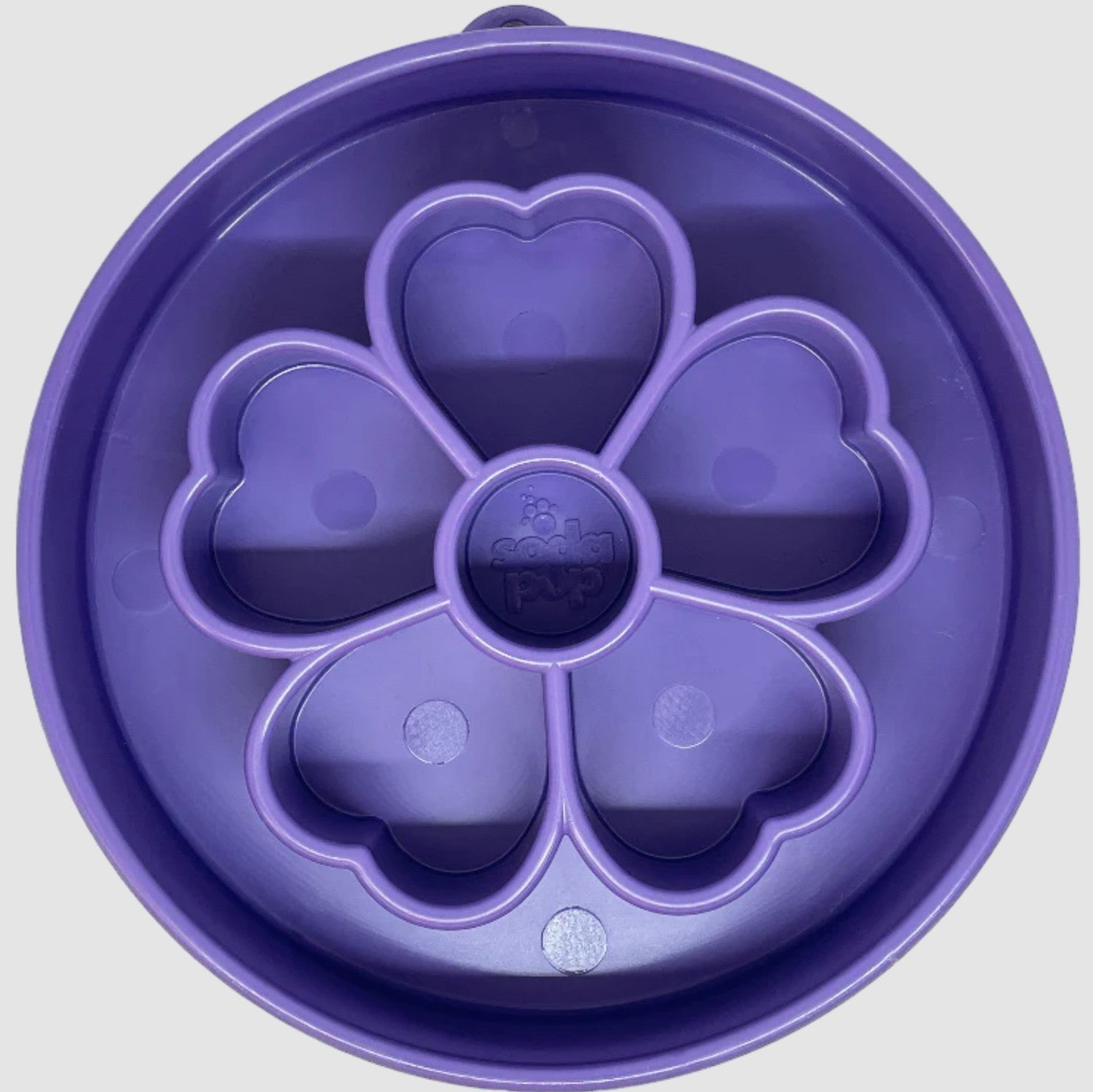 Flower Design eBowl Enrichment Slow Feeder Bowl for Dogs