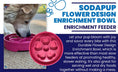 Load image into Gallery viewer, Flower Design eBowl Enrichment Slow Feeder Bowl for Dogs
