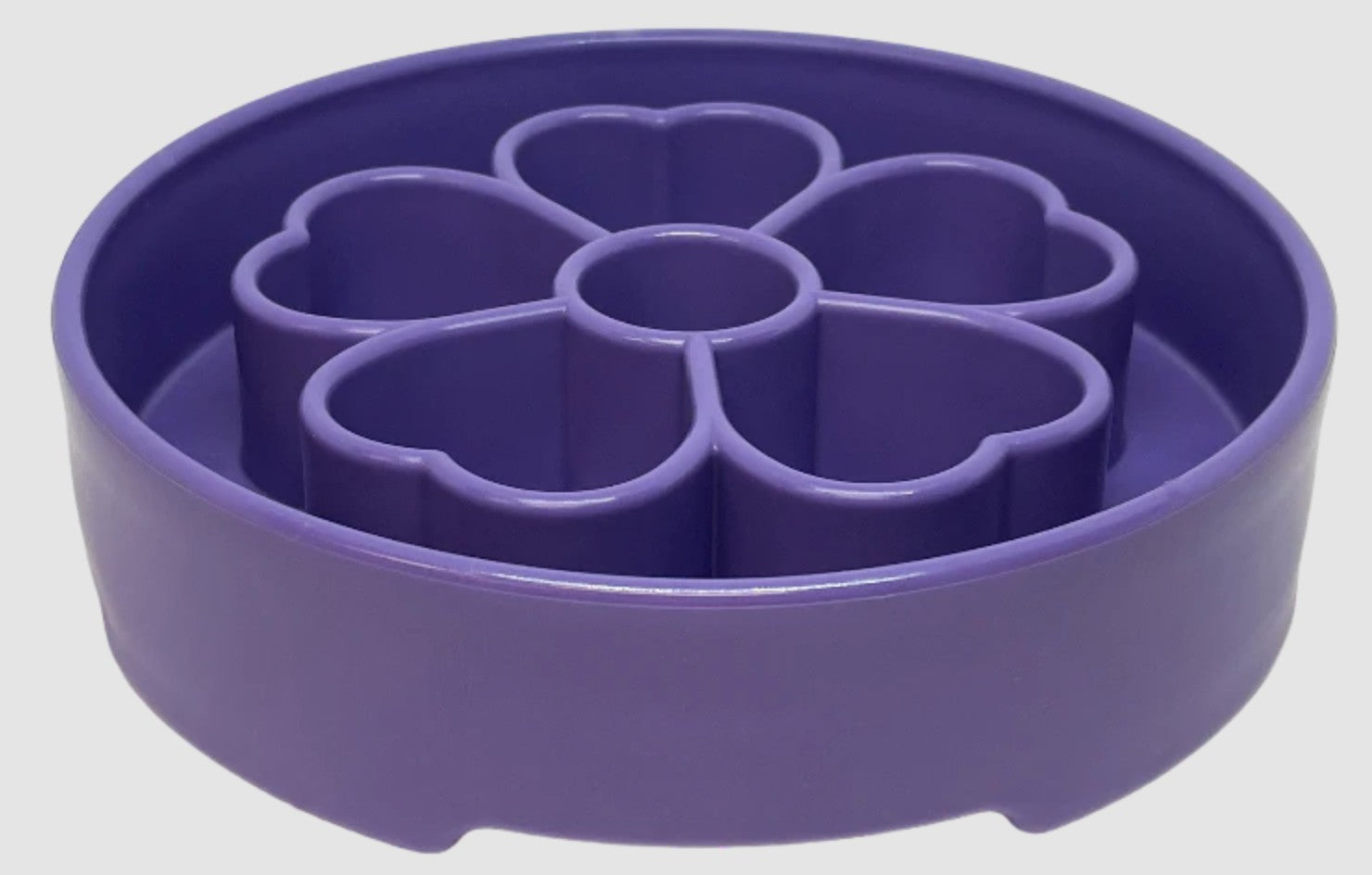 Flower Design eBowl Enrichment Slow Feeder Bowl for Dogs