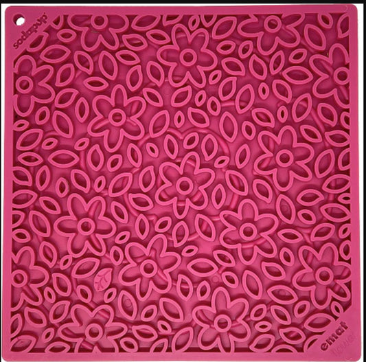 Flower Power Design eMat Enrichment Lick Mat