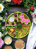 Load image into Gallery viewer, Four Seasons Design eTray Enrichment Shallow Slow Feeder Dog Bowl
