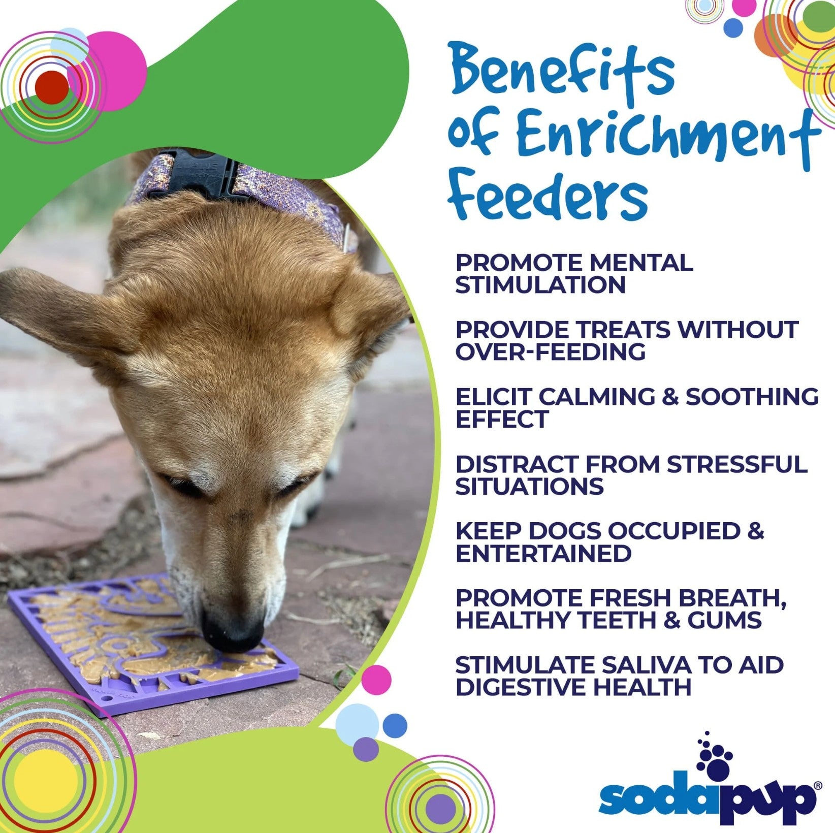 Groovy Love Design eMat Enrichment Lick Mat - small