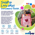 Load image into Gallery viewer, Heart Design "Love" eMat Lick Mat
