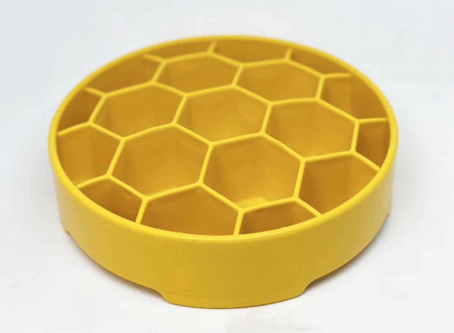 Honeycomb Design eBowl Enrichment Slow Feeder Bowl for Dogs