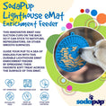 Load image into Gallery viewer, Lighthouse eMat Enrichment Lick Mat With Suction Cups
