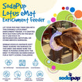 Load image into Gallery viewer, Lotus Design eMat Enrichment Lick Mat With Suction Cups
