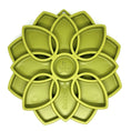 Load image into Gallery viewer, Mandala Design eTray Enrichment Shallow Slow Feeder Dog Bowl
