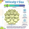 Load image into Gallery viewer, Mandala Softie eTray Enrichment Shallow Slow Feeder Dog Bowl with Suction Cups

