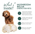 Load image into Gallery viewer, Mushroom Relax Pet Chews - Calming Treats for Dogs and Cats
