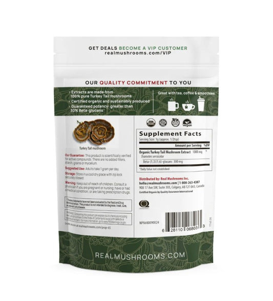 Organic Turkey Tail Mushroom Powder for Pets (45 g)