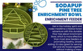 Load image into Gallery viewer, Pine Tree Design eBowl Enrichment Slow Feeder Bowl for Dogs
