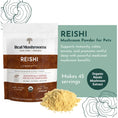 Load image into Gallery viewer, Reishi Mushroom Powder for Dogs & Cats (45 g) - Longevity
