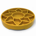 Load image into Gallery viewer, Sunflower Design eTray Enrichment Shallow Slow Feeder Dog Bowl
