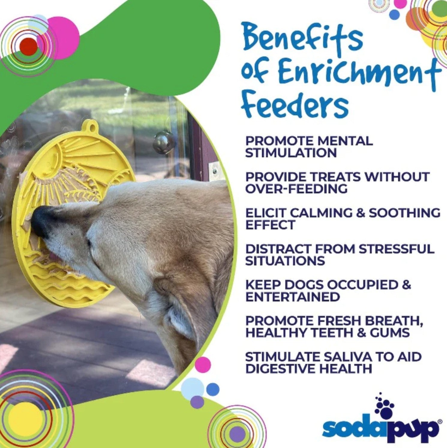 Sun n' Sea eMat Enrichment Lick Mat With Suction Cups
