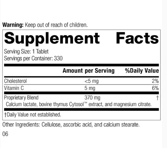 Thymex®, 330 Tablets