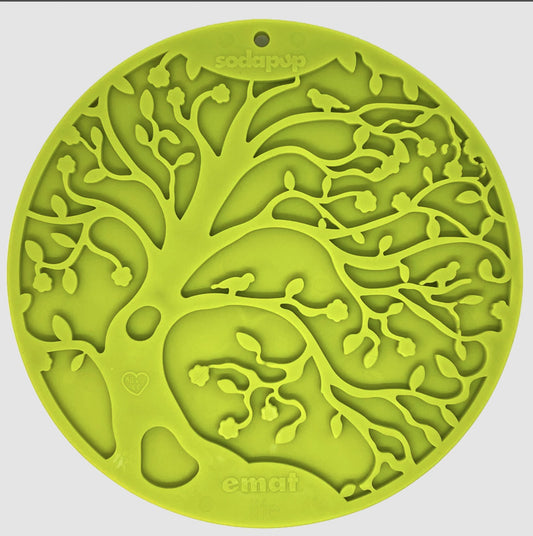 Tree of Life Design eMat Enrichment Lick Mat With Suction Cups
