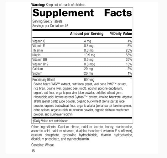Vasculin®, 90 Tablets