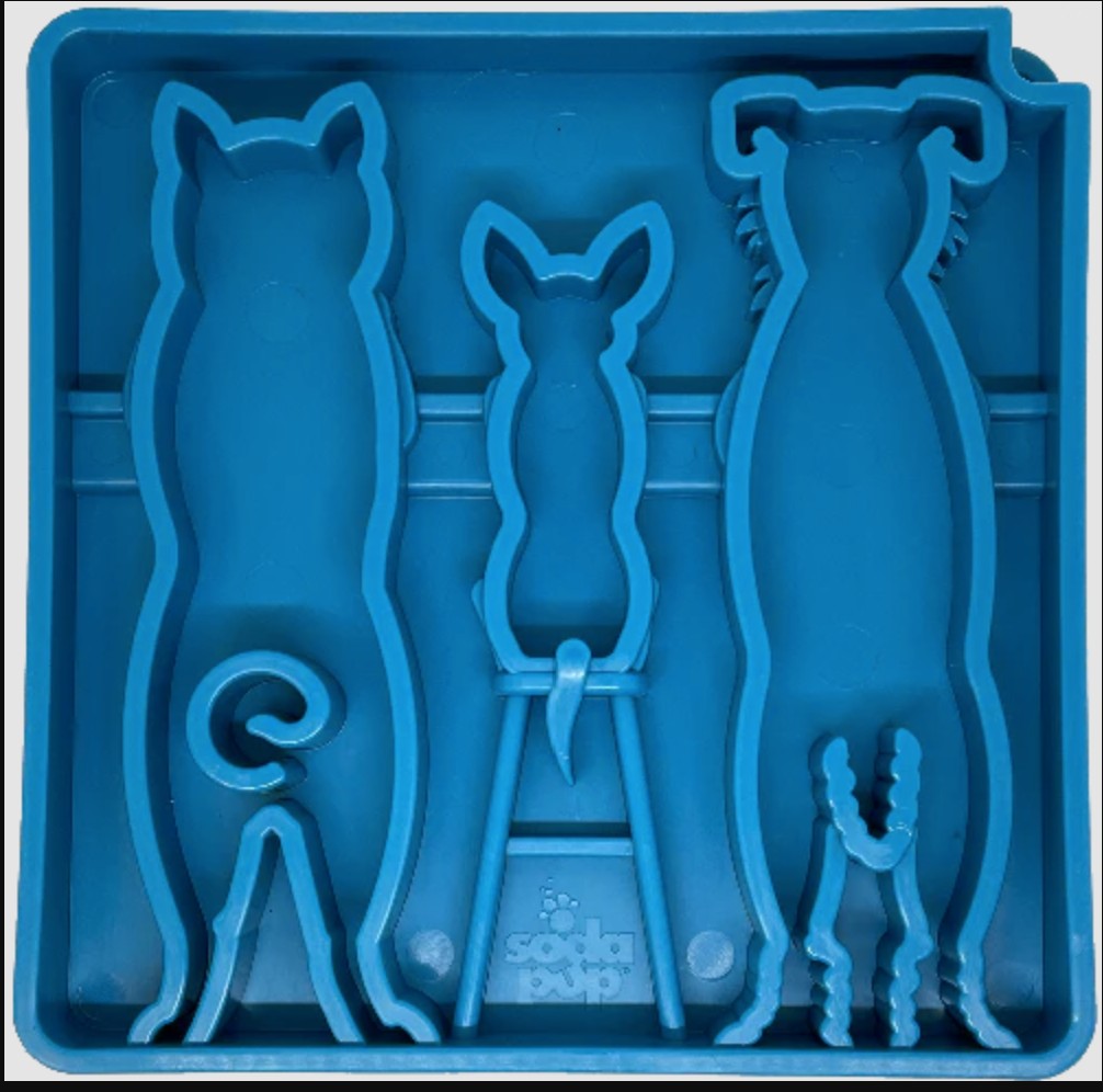 Waiting Dogs Design eTray Enrichment Tray for Dogs
