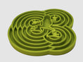 Load image into Gallery viewer, Water Frog Design eTray Enrichment Shallow Slow Feeder Dog Bowl
