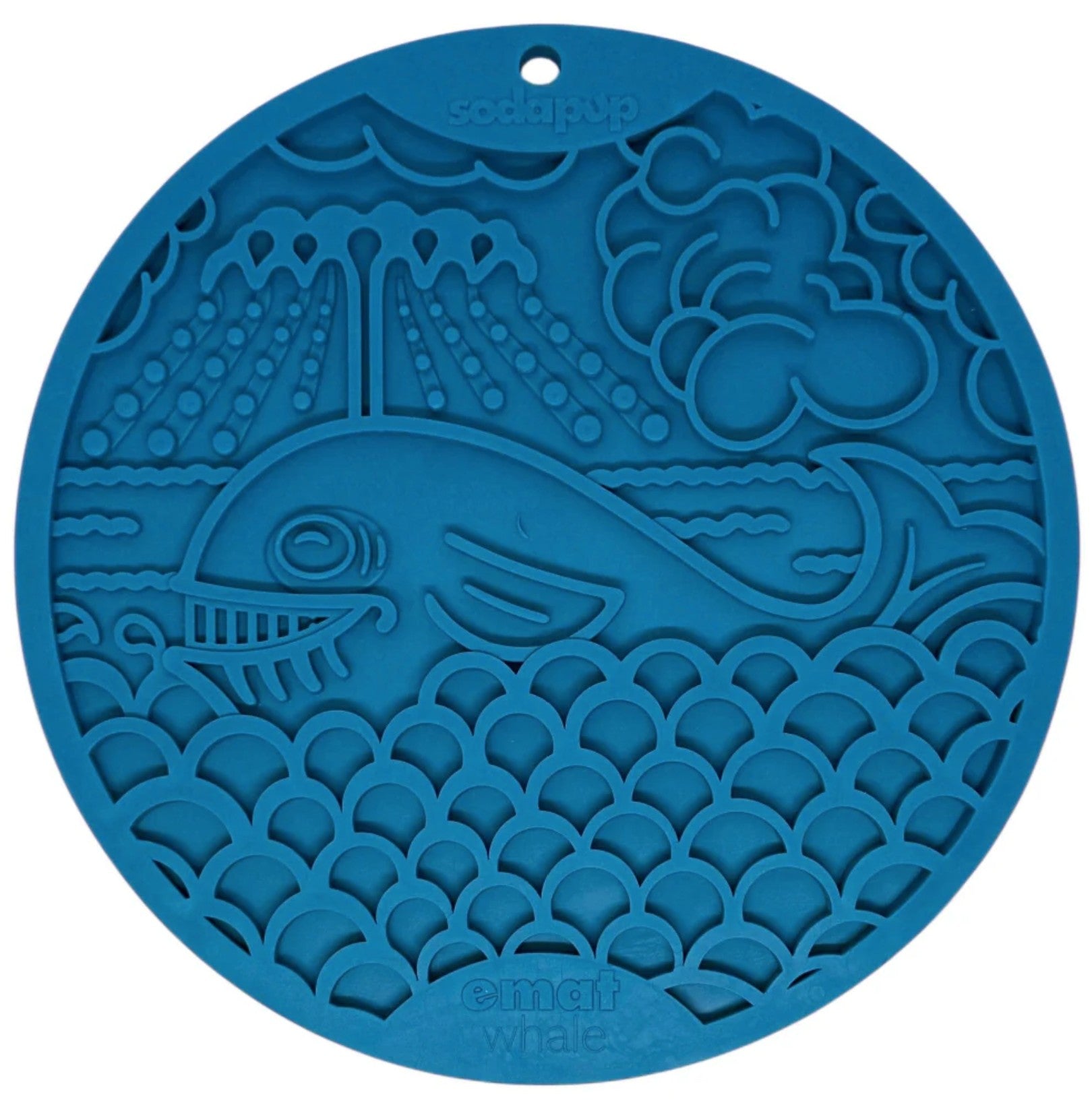 Whale Design eMat Enrichment Lick Mat With Suction Cups