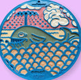 Load image into Gallery viewer, Whale Design eMat Enrichment Lick Mat With Suction Cups
