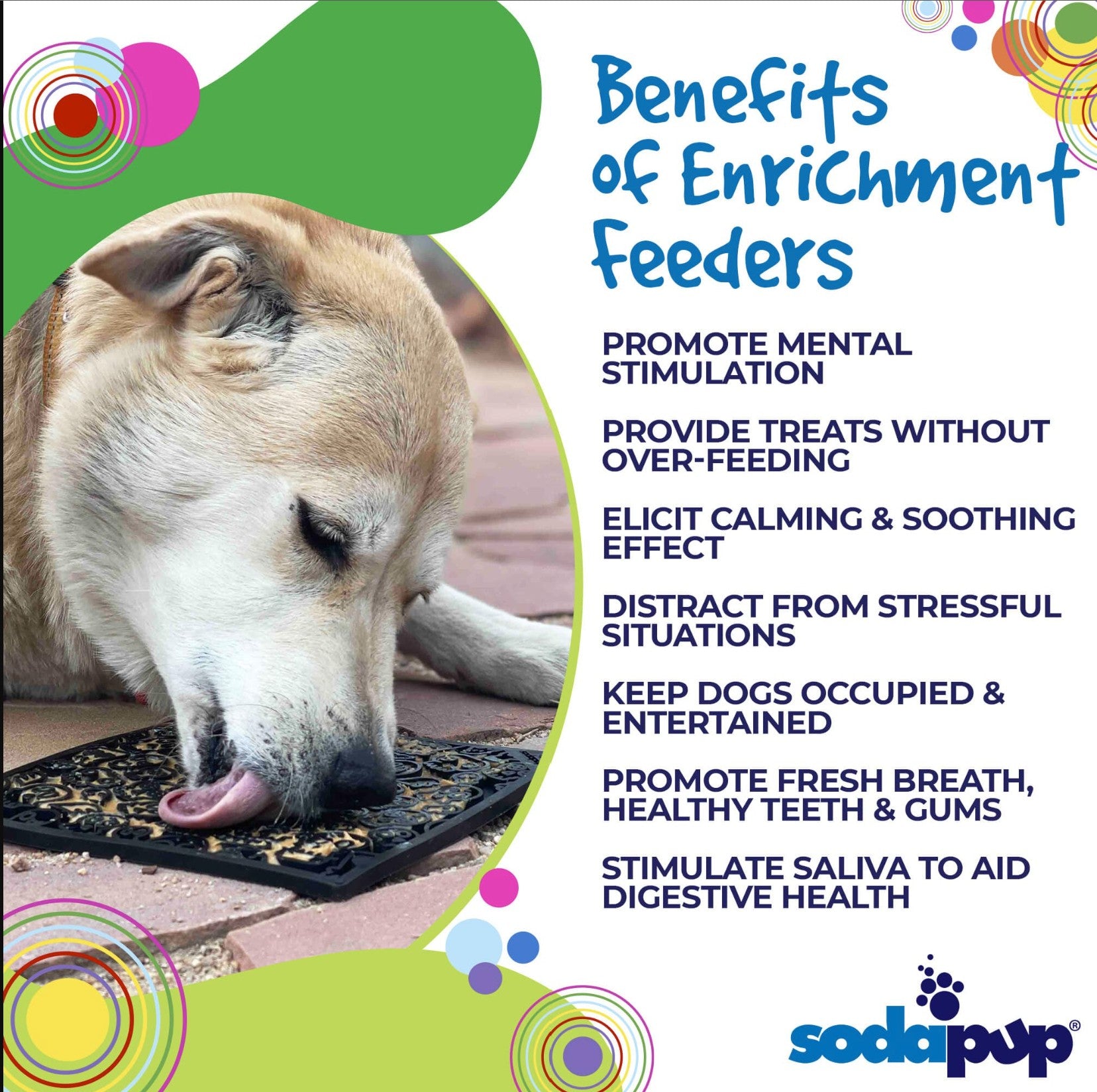 Zombie Design Emat Enrichment Lick Mat